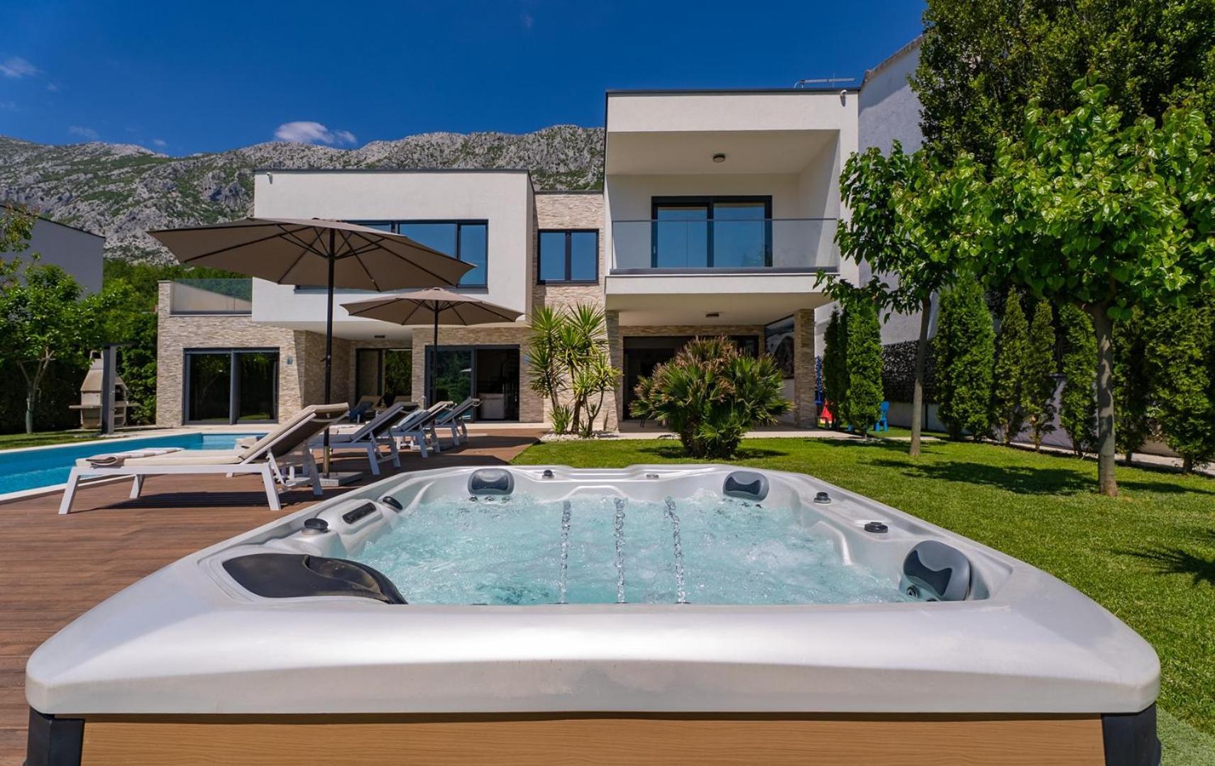 Villa Agava With Heated Pool, Jacuzzi, Sauna, Gym, 4 En-Suite Bedrooms Gata Eksteriør billede