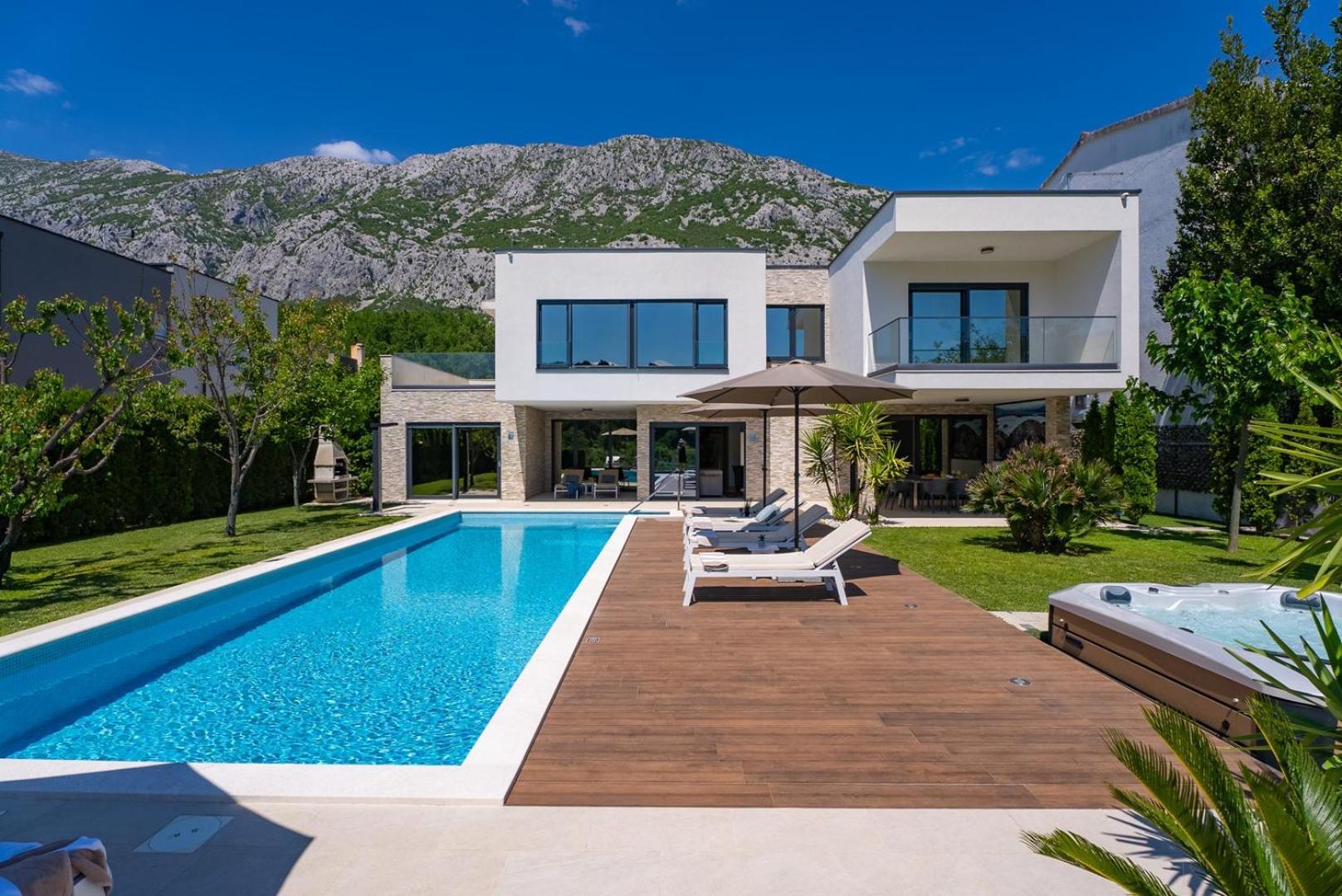 Villa Agava With Heated Pool, Jacuzzi, Sauna, Gym, 4 En-Suite Bedrooms Gata Eksteriør billede