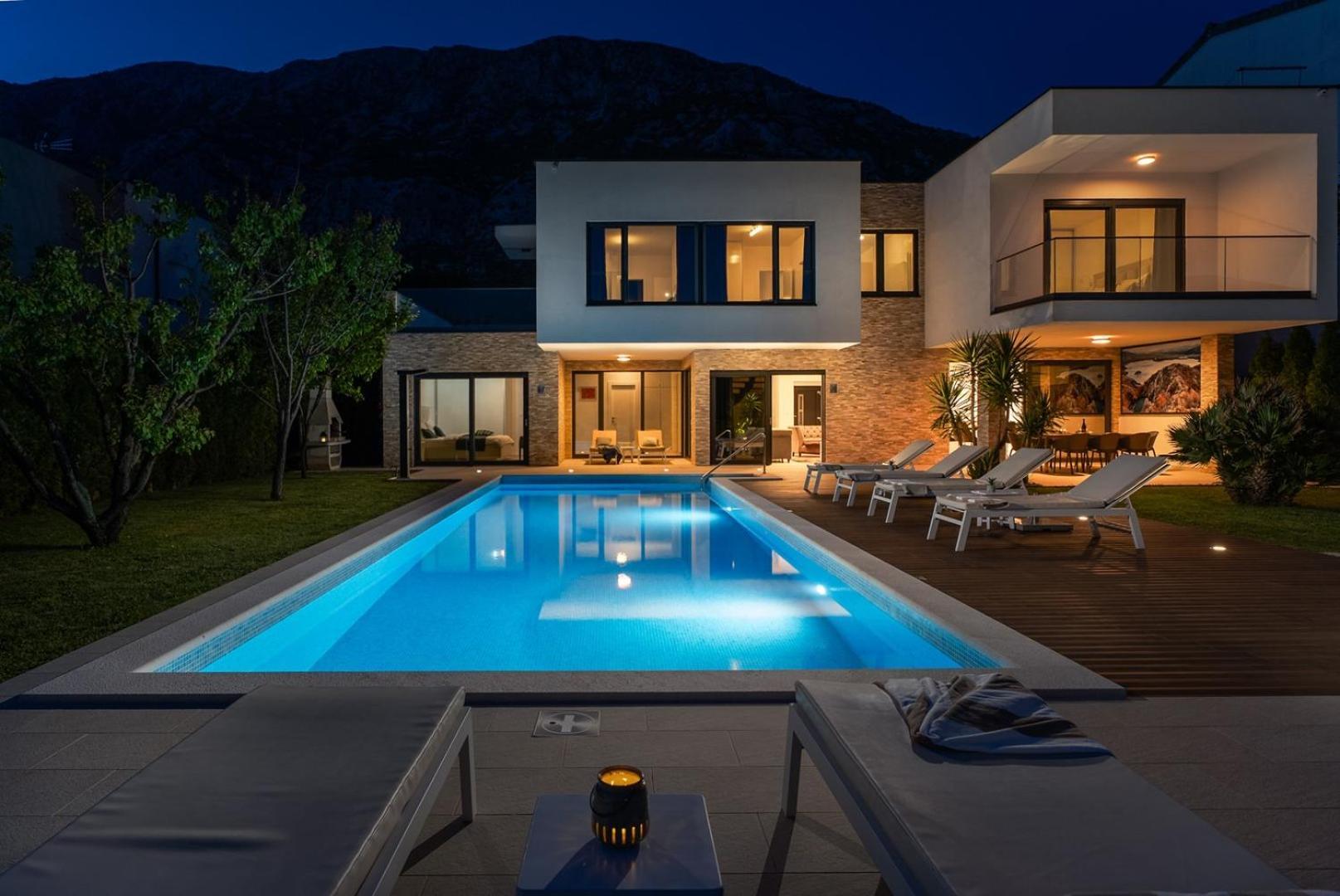 Villa Agava With Heated Pool, Jacuzzi, Sauna, Gym, 4 En-Suite Bedrooms Gata Eksteriør billede