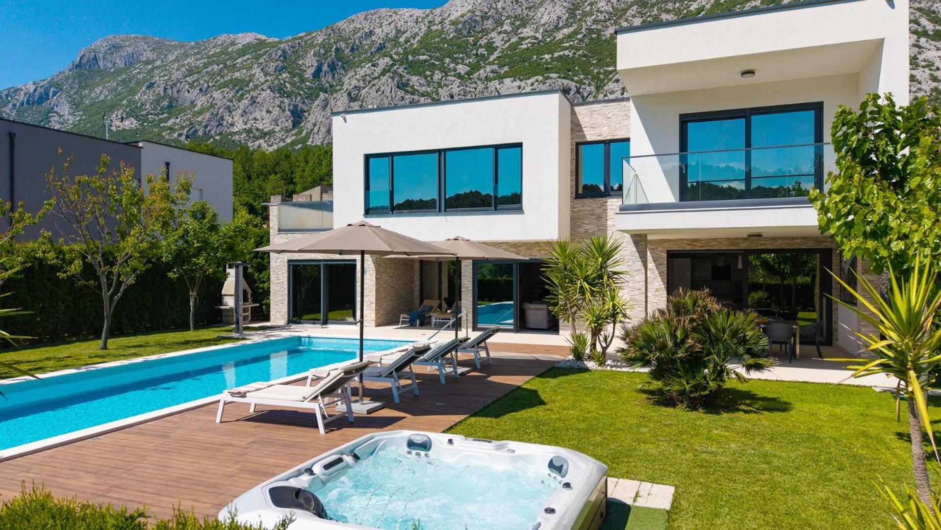 Villa Agava With Heated Pool, Jacuzzi, Sauna, Gym, 4 En-Suite Bedrooms Gata Eksteriør billede