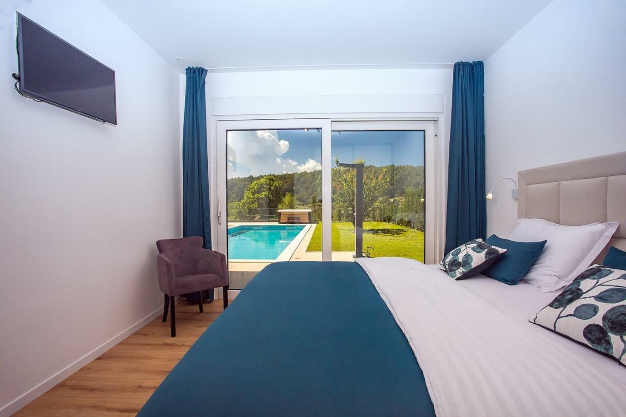 Villa Agava With Heated Pool, Jacuzzi, Sauna, Gym, 4 En-Suite Bedrooms Gata Eksteriør billede