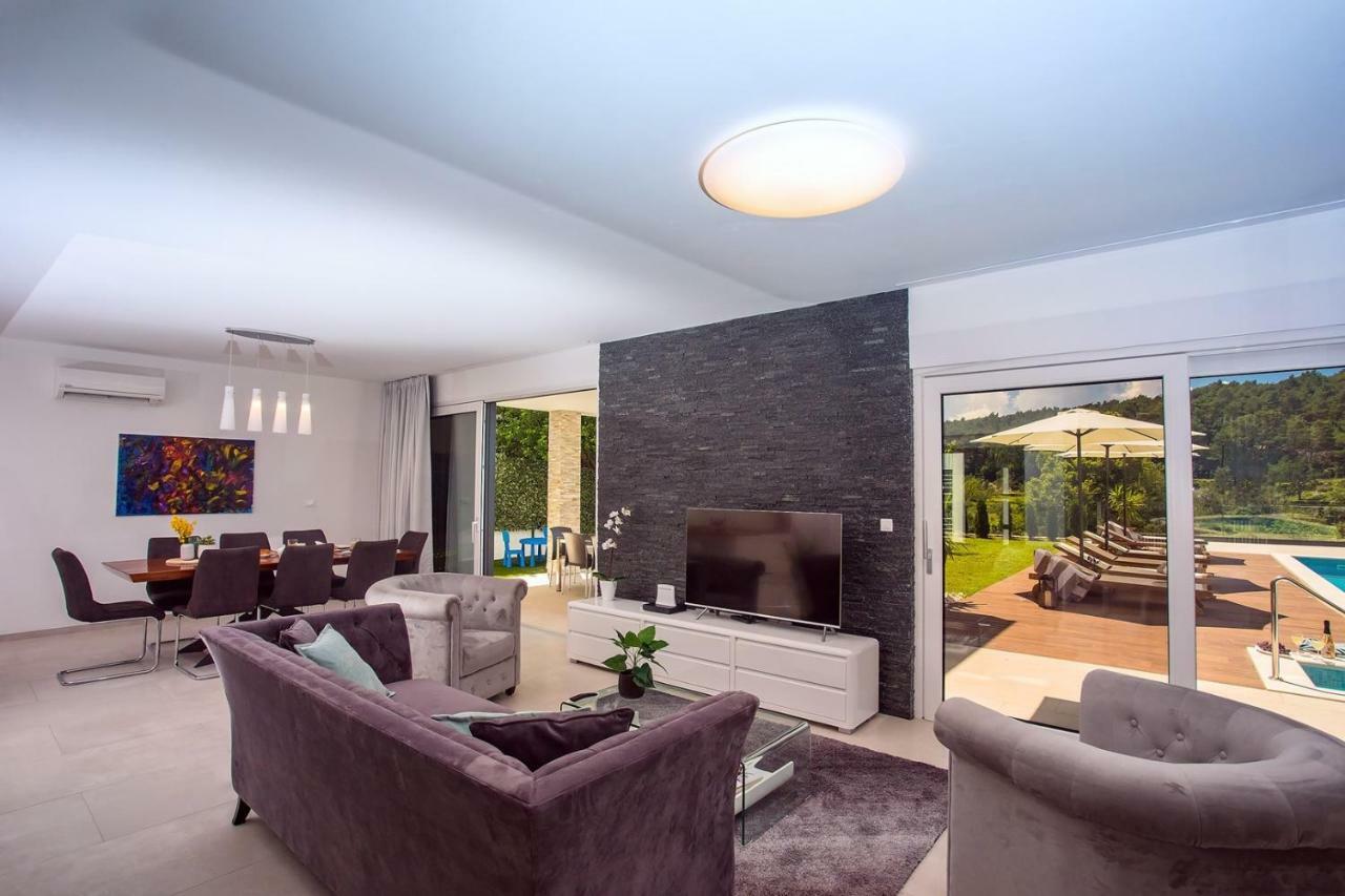Villa Agava With Heated Pool, Jacuzzi, Sauna, Gym, 4 En-Suite Bedrooms Gata Eksteriør billede